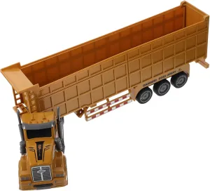 Vaguelly Mini Transport Truck Model for Friction Powered Container Truck with Realistic Design for and Car Model Collection