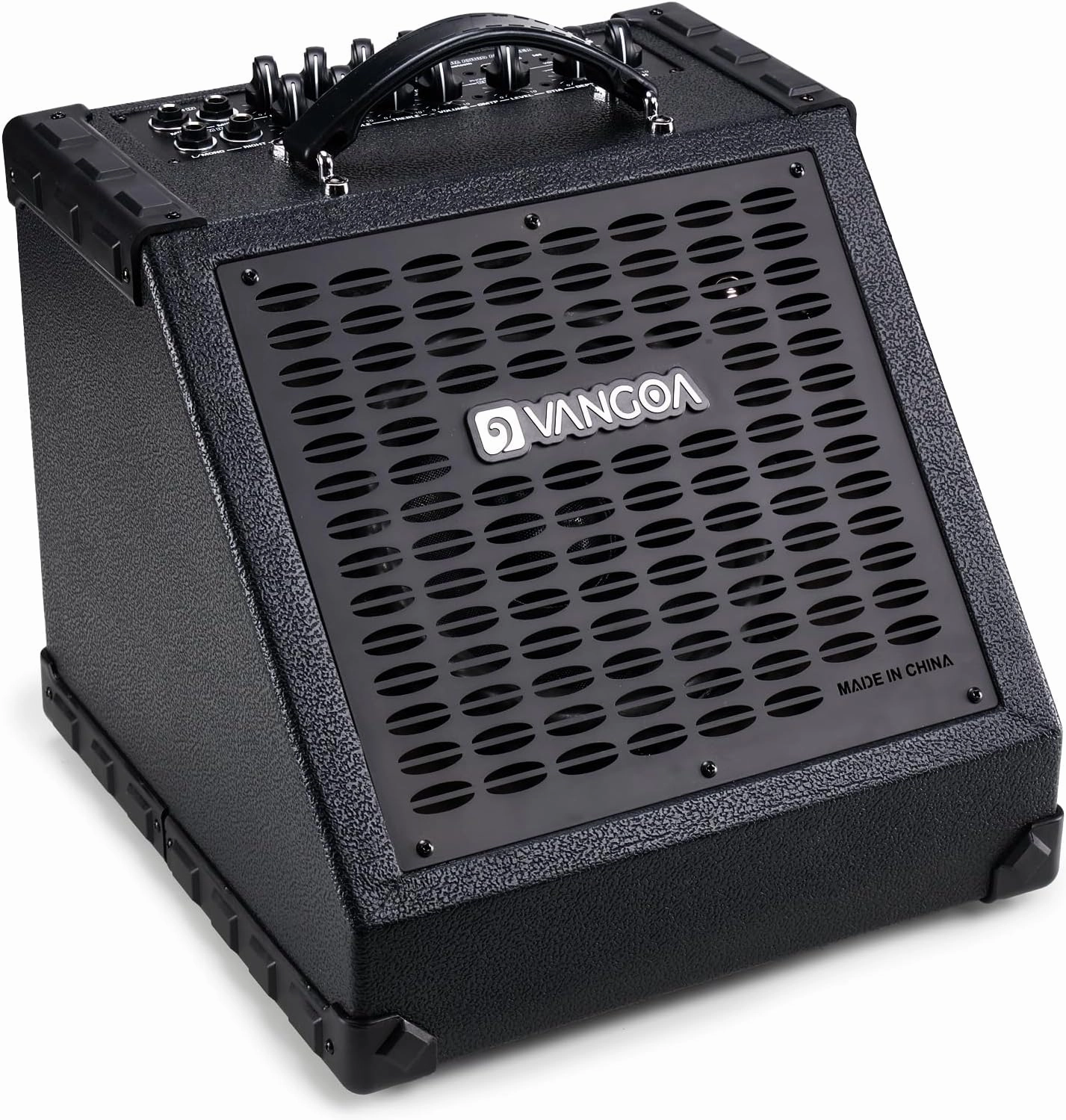 Vangoa Electric Drum Amp 65W Professional Wireless Electronic Drum Amplifier Speaker 3-Band EQ USB E Drum Personal Monitor Keyboard Speaker, Black