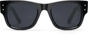 VANLINKER Classic Polarized Thick Square Sunglasses for Men Women Trendy Polarized Shades Gafas De Sol Hombre VL9776