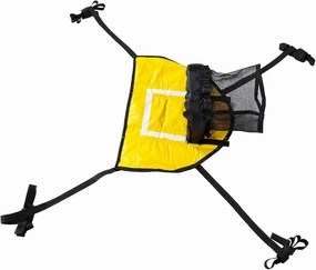 VANZACK Trampoline Basketball Hoop Attachment Boys and Girls Friendly Design Yellow Basketball for Trampoline Hoop