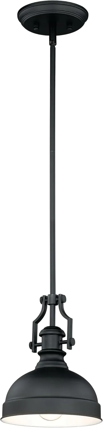 VAXCEL Keenan Bronze Farmhouse Barn Mini Pendant Ceiling Light