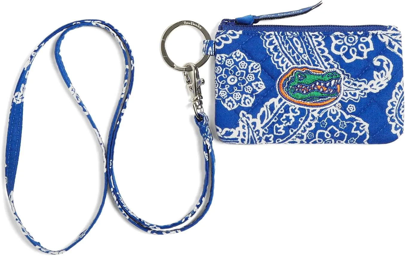 Vera Bradley Cotton Zip Id Lanyard