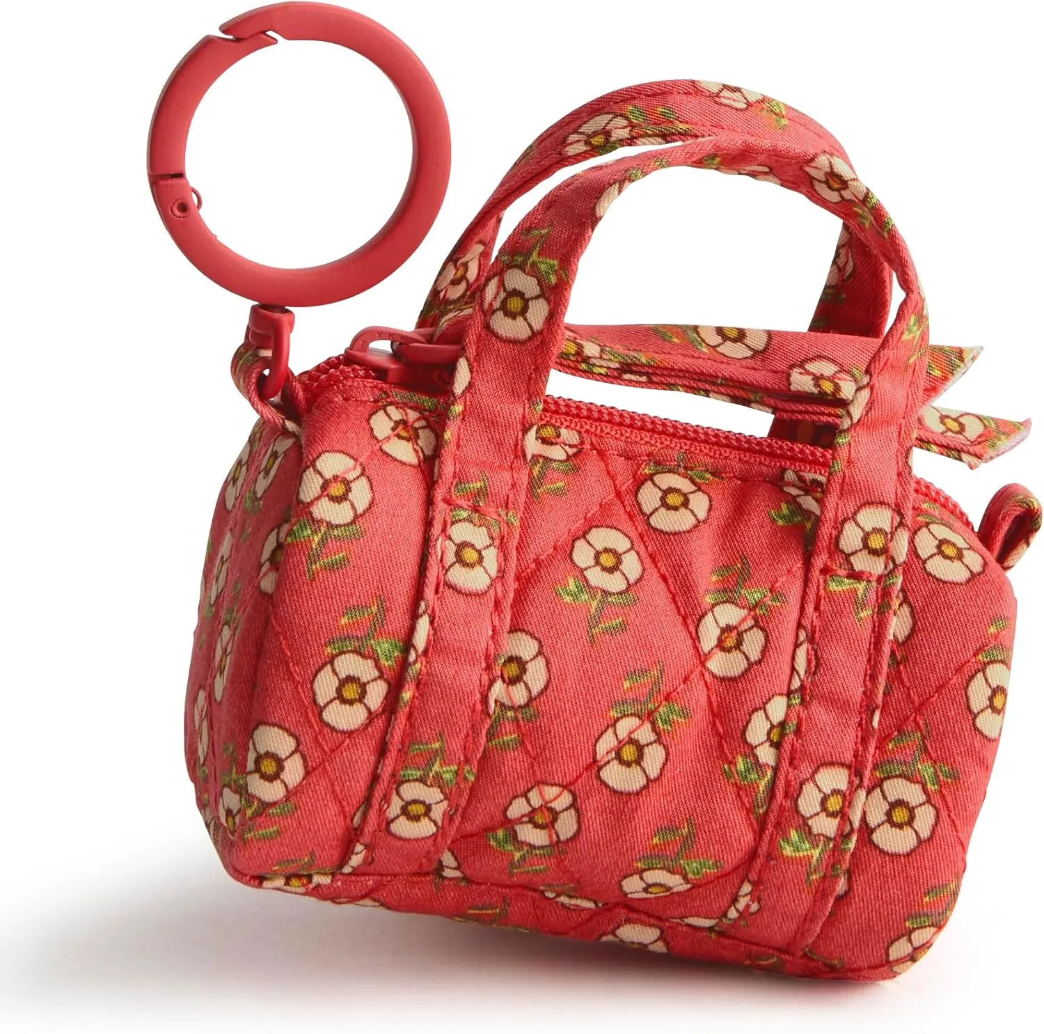 Vera Bradley Women's Premium Cotton Original Duffel Bag Charm