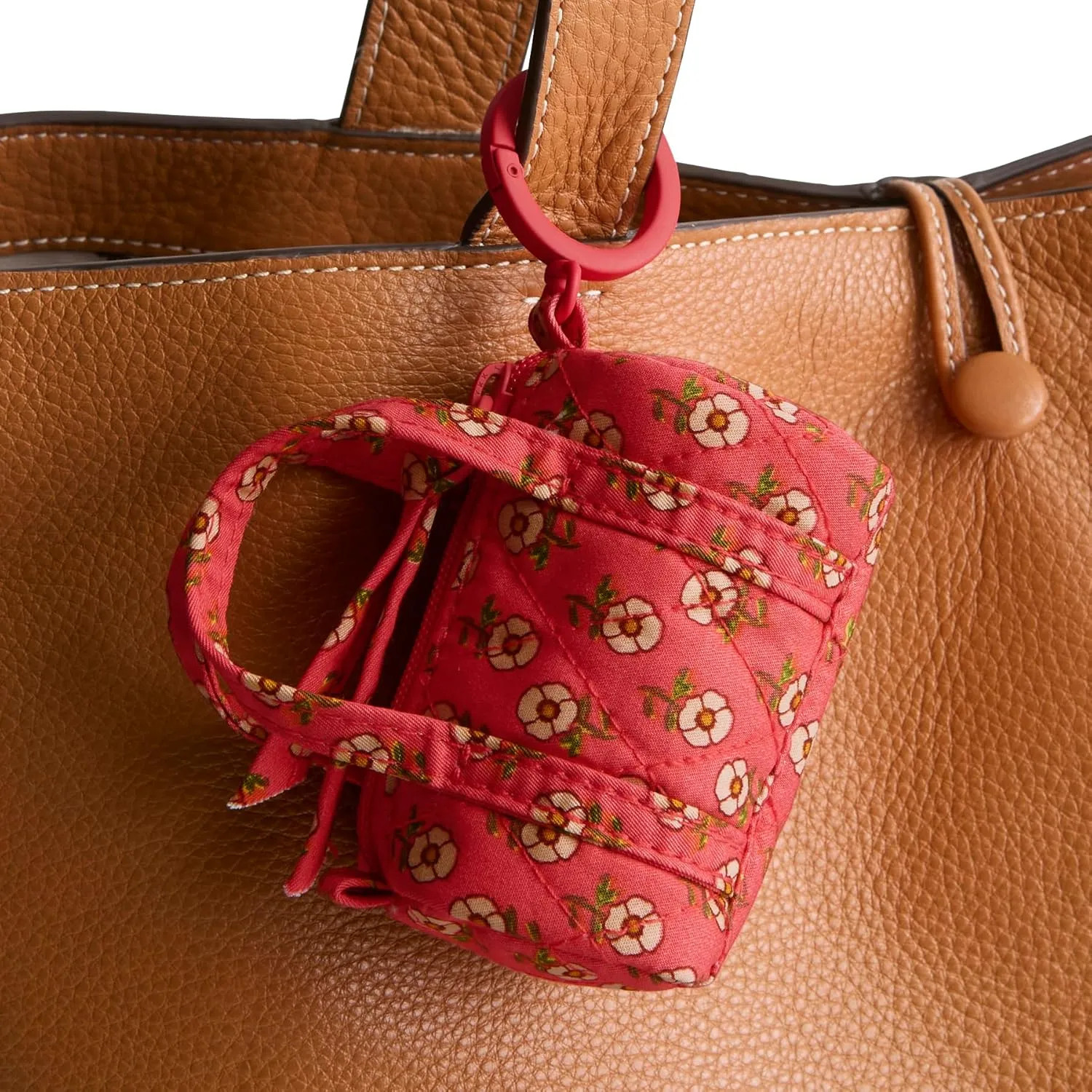 Vera Bradley Women's Premium Cotton Original Duffel Bag Charm