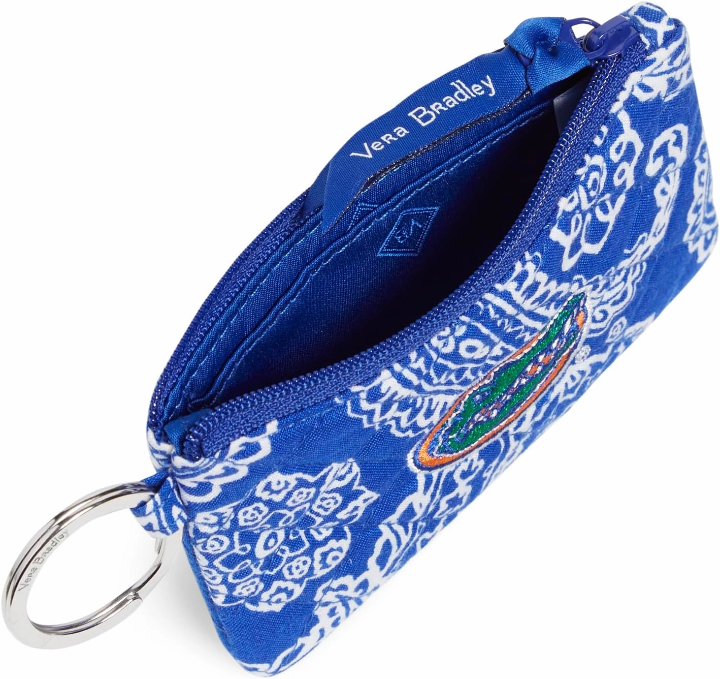 Vera Bradley Cotton Zip Id Lanyard