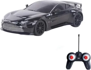 Vinie Remote Control Car for Boys, RC Cars Aston Martin, 1:24 Scale Officially Licensed Kids Toys, 2022 Vantage Drift Car with Cool Led Lights, 4 5 6 7 8 9 10 11 12 Year Old Boy Gift (Black)