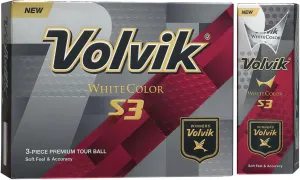 Volvik S3/S4 Golf Balls