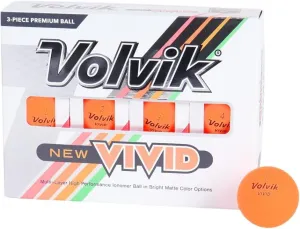 ボルビック(Volvik) volvic Vivid Orange Dozen