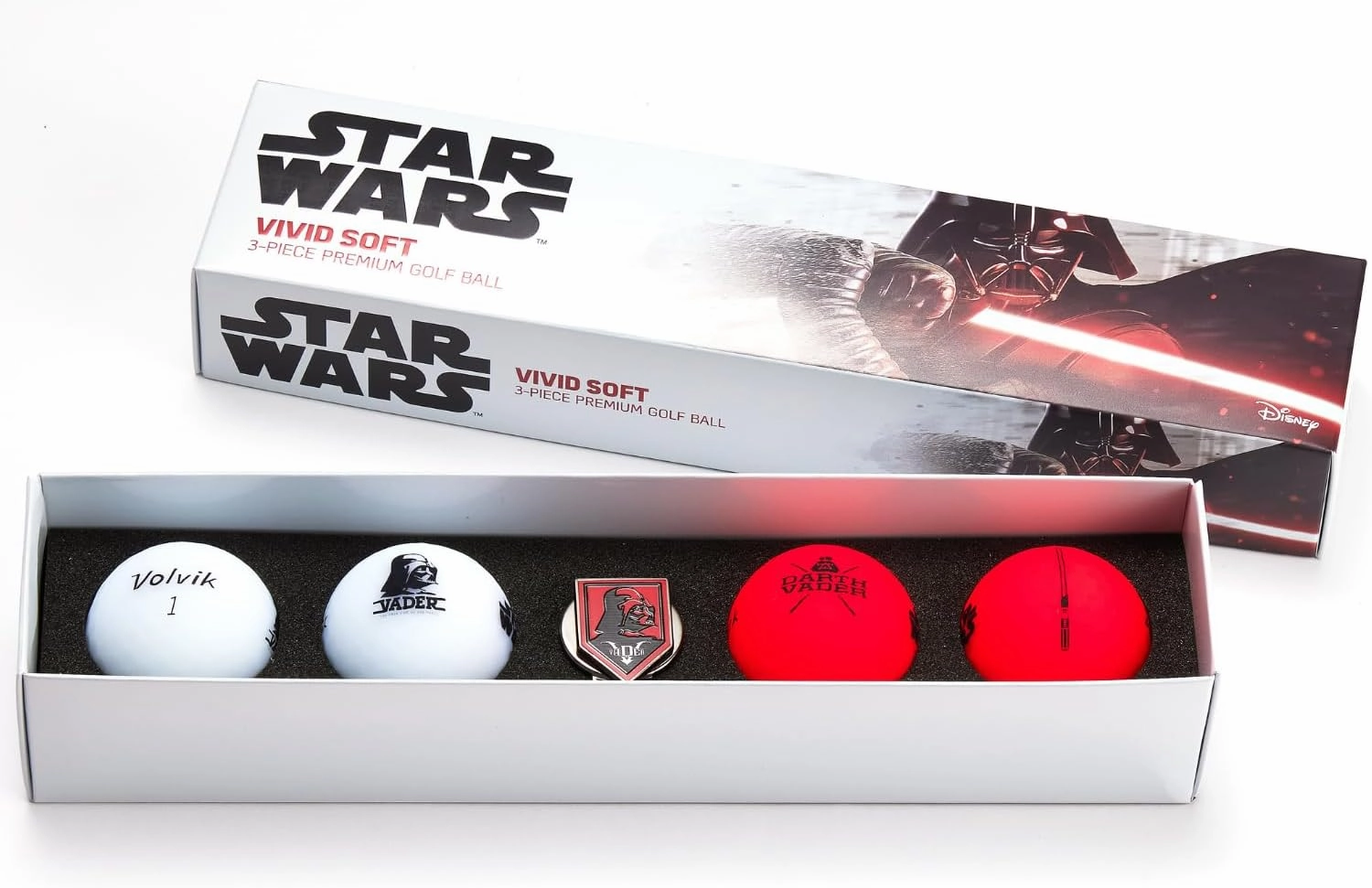 Volvik Darth Vader Golf Ball Gift Set