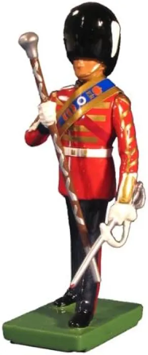 W. Britain 48526 - Diamond Jubilee Grenadier Guards Drum Major