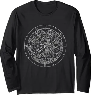 Watch Collecting Horologist Watch Lover Mechanical Watch Long Sleeve T-Shirt