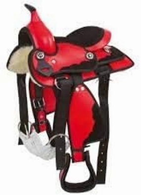 Western Barrel Racing Handmade Synthetic Cordura Horse Saddle Lightweight Horse Riding Saddle Trail Tack Equestrian Size 10"-18" inches Seat Available, FRR16