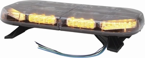 Whelen 22in Mini Justice Super-LED Light Bar Class 1 Amber Lens Perm Mount