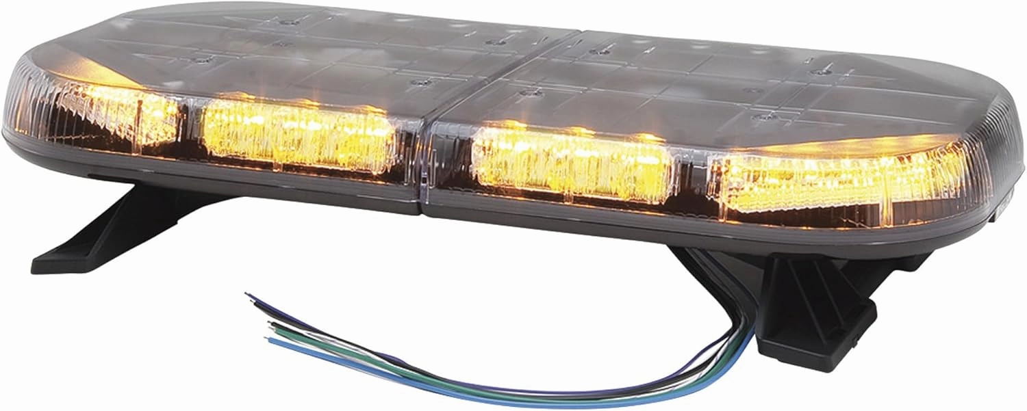 Whelen 22in Mini Justice Super-LED Light Bar Class 1 Amber Lens Perm Mount