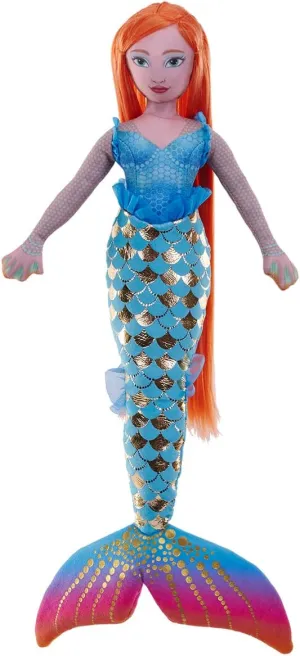 Wild Republic Mysteries of Atlantis, Mermaid Mystique, Stuffed Toy, 20 inches, Gift for Kids, Plush Toy, Doll, Fill is Spun Recycled Water Bottles