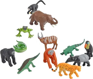 Wild Republic Nature Tubes Eco Rainforest,Toy Figures, Educational Toys, Interactive Play Set, Eco Friendly