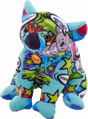 Wild Republic Message from The Planet Mini, Koala, Stuffed Animal, 5 inches, Gift for Kids, Plush Toy, Made from Spun Recycled Water Bottles, Eco Friendly, Child’s Room Decor