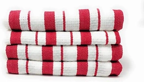 Williams-Sonoma Classic Striped Towels, Set of 4 (Claret)