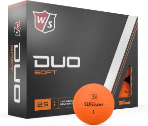 WILSON Staff 2023 Duo Soft Golf Balls - 12 Balls