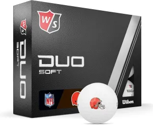 WILSON Staff 2023 Duo Soft NFL Golf Balls - 12 Balls