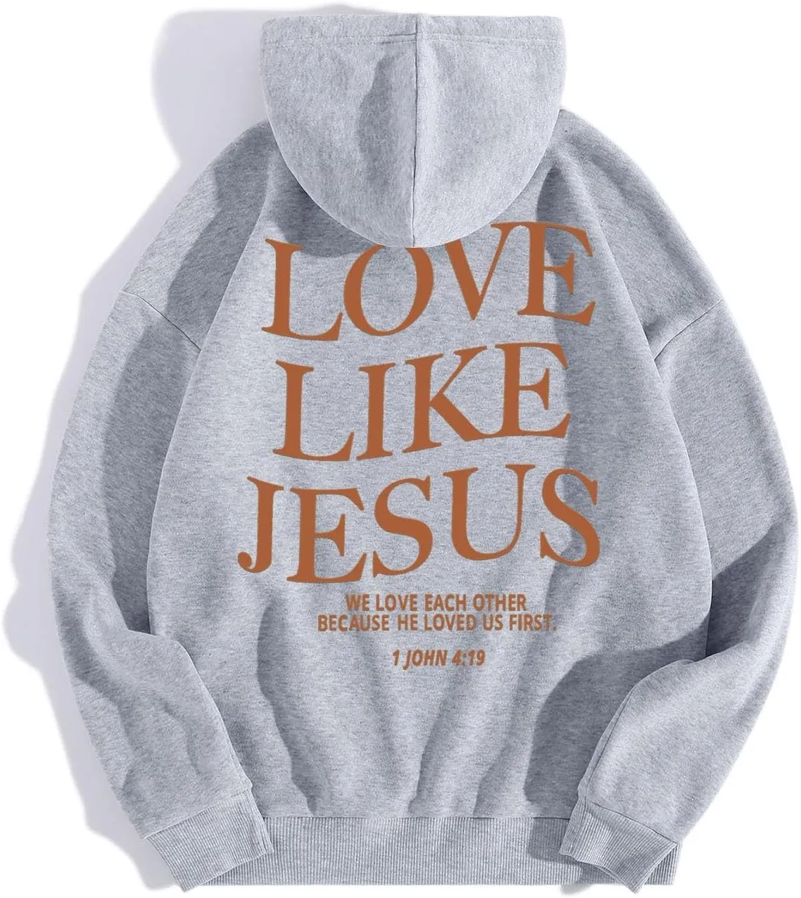 Women Christian Graphic Hoodies Love Like Jesus God Faith Shirts Bible Faith Quote Gifts Shirt Christian Sweatshirt