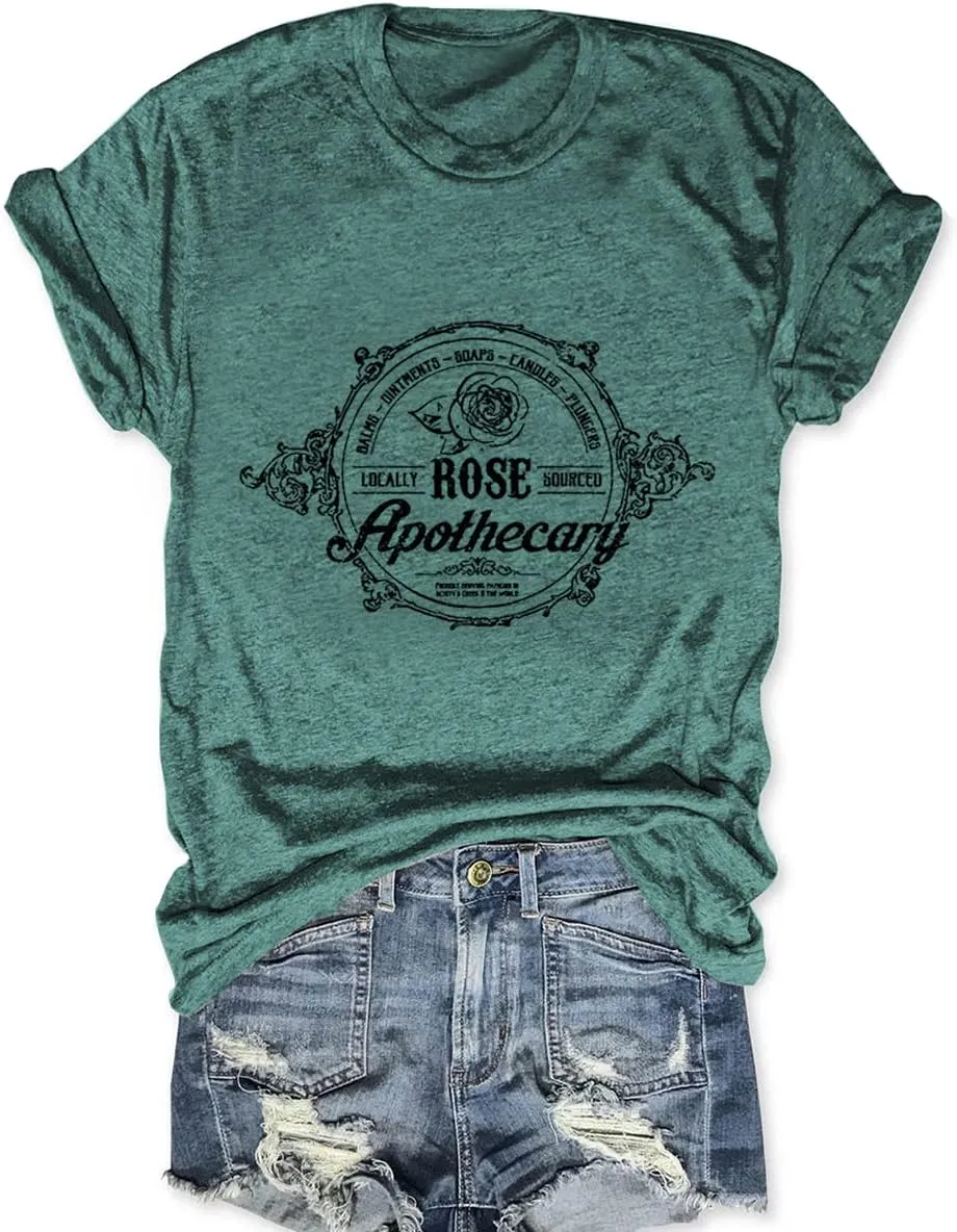 Women Vintage T Shirt Funny Tees Shirt Short Sleeve Tops Cute Graphic Tees