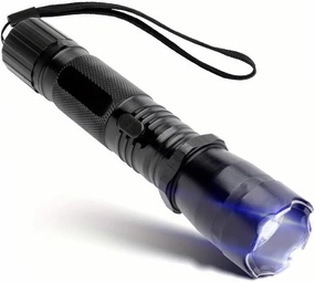 Women's Personal Safety Stun Gun LED Flashlight Super Bright - Portable Stun Gun Flashlight - Suitable for Running, Traveling and Outdoor Activities - Ideal Gift for Female Friends