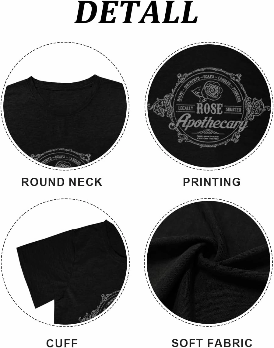 Women Vintage T Shirt Funny Tees Shirt Short Sleeve Tops Cute Graphic Tees