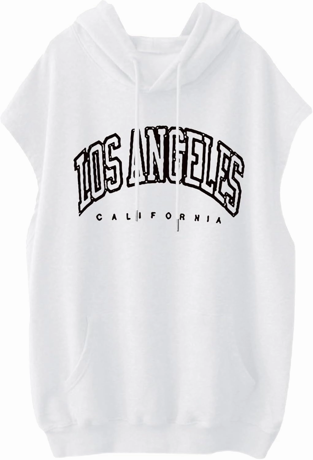 Womens Going Out Los Angeles California Tops Tank Trendy Workout Casual T Shirts Summer Letter Loose 2025 Plus Size