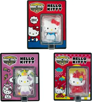 Worlds Smallest World's Smallest Hello Kitty Bundle Set of 3 Micro Figures