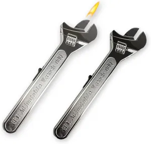 Wrench Lighter 2pcs, Multipurpose BBQ Lighter, Extendable Nozzle, Unique Gifts