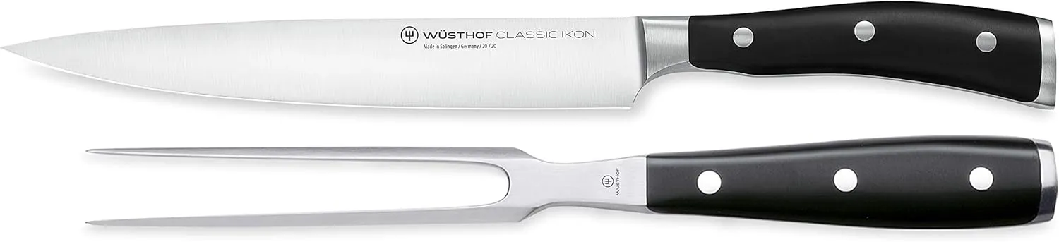 WÜSTHOF Classic IKON 2-Piece Carving Set