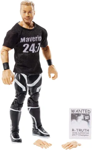 WWE Drake Maverick Elite Series #78 Deluxe Action Figure with Realistic Facial Detailing, Iconic Ring Gear & Accessories