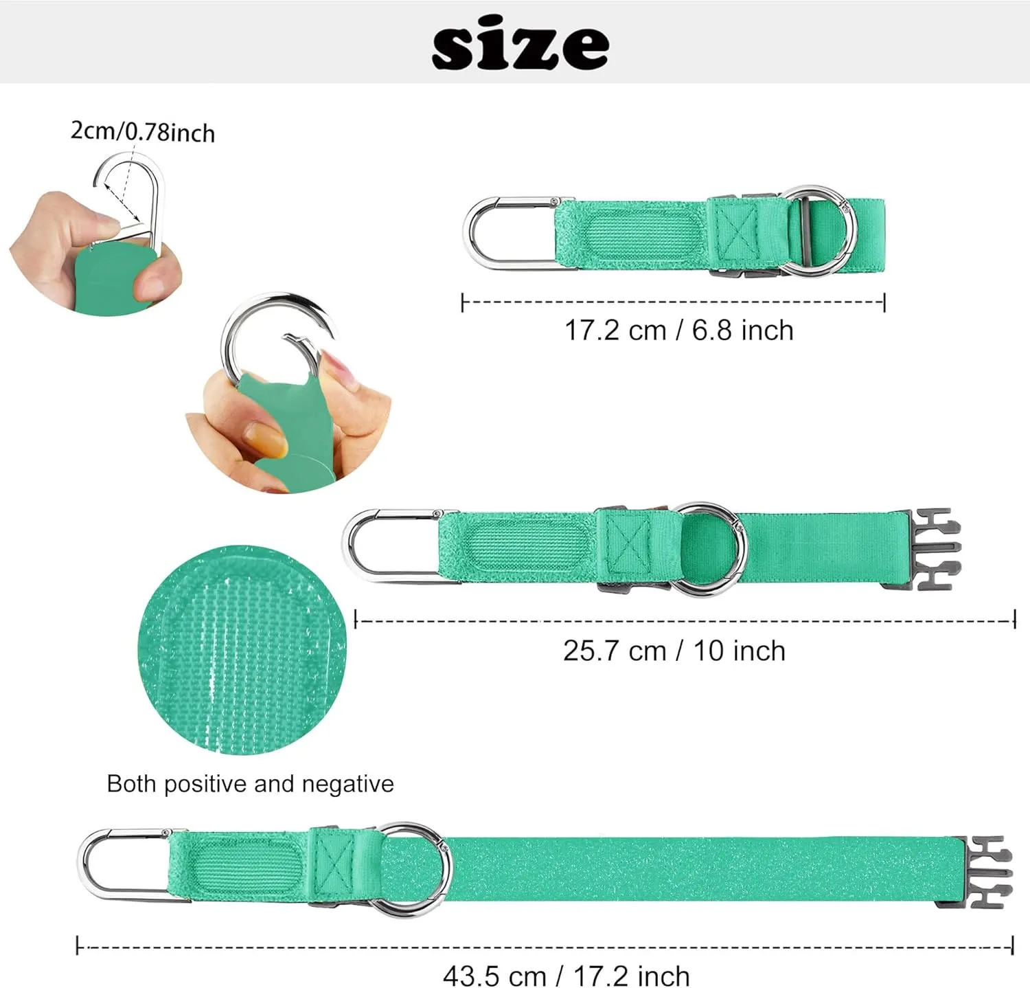 ZINZ Elastic Jacket Gripper Travel Strap with D-Ring Hooks and Buckle, Suitcase Straps Belts Travel Accessories, Makes Your Hands Free